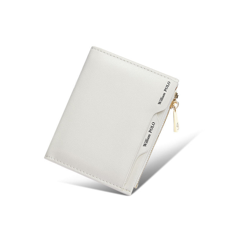 Women's Emperor Paul Short First Layer Cowhide Leather Ladies Wallets