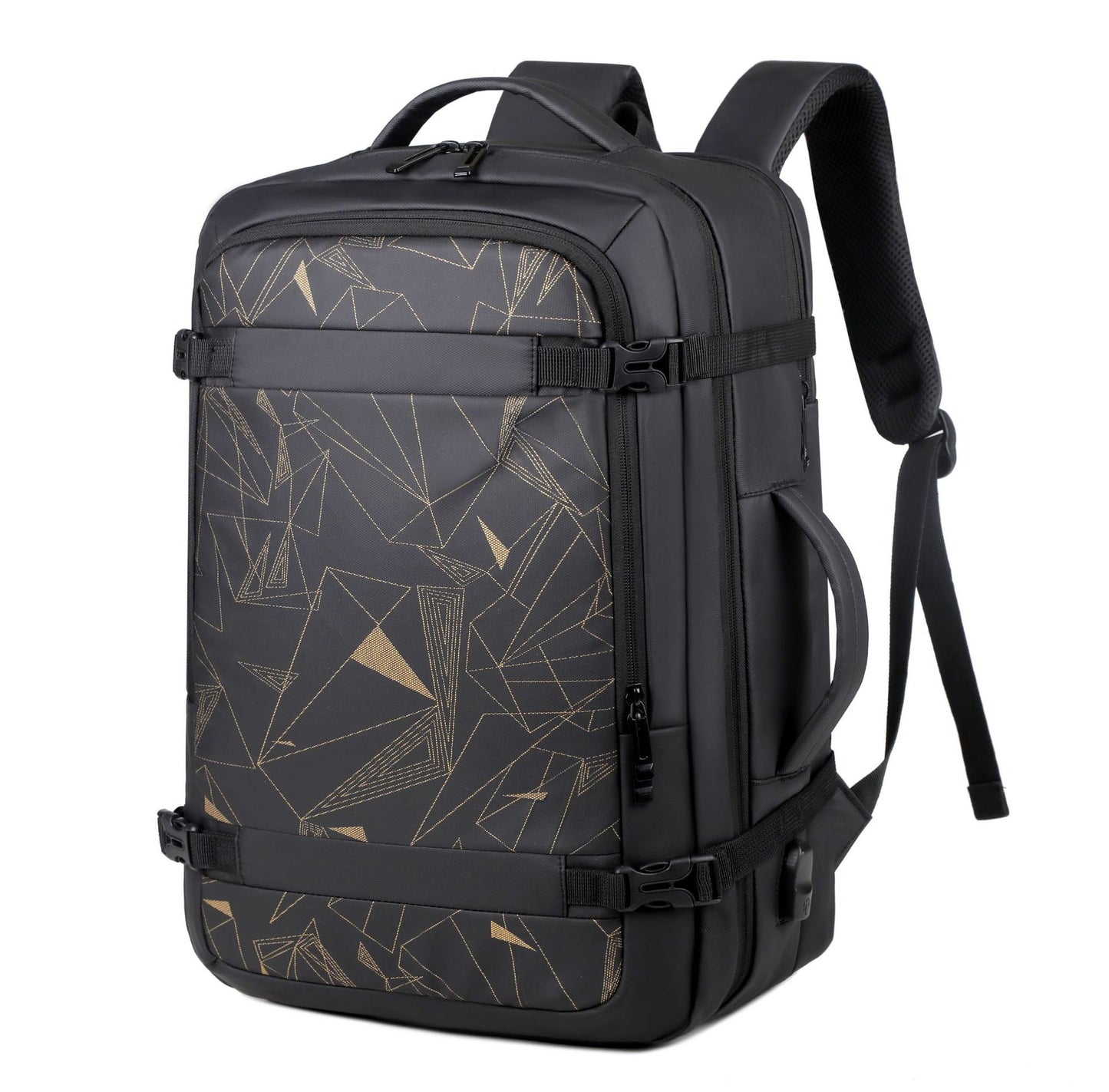 Women's & Men's & Large Capacity Expansion Extended Charging Waterproof Backpacks
