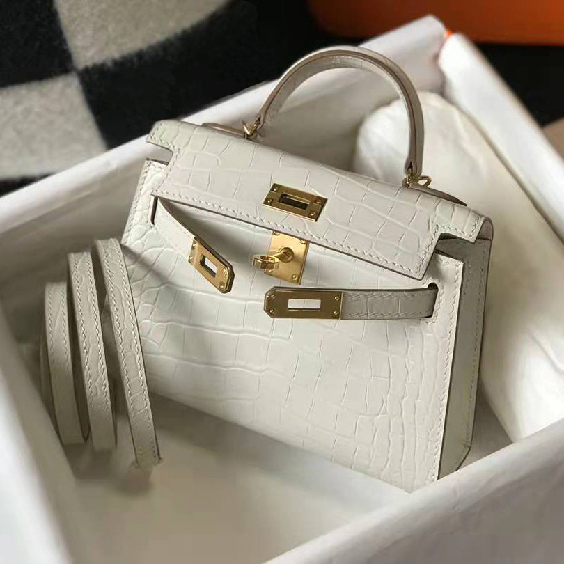 Women's Pattern Kelly Mini Second Generation Portable Crossbody Bags