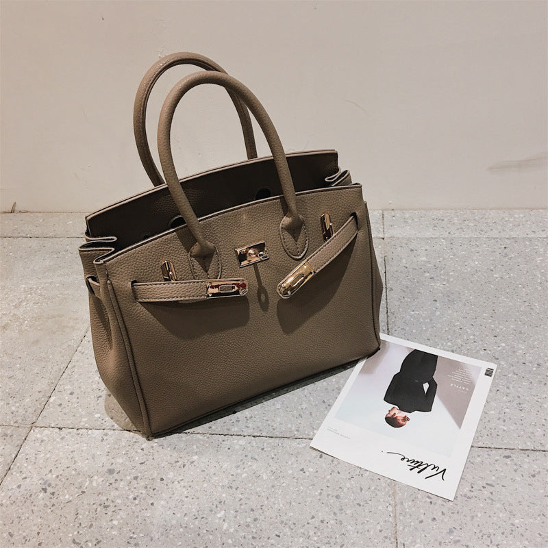 Women's High-grade Western Style Textured Korean Fashion Shoulder Bags