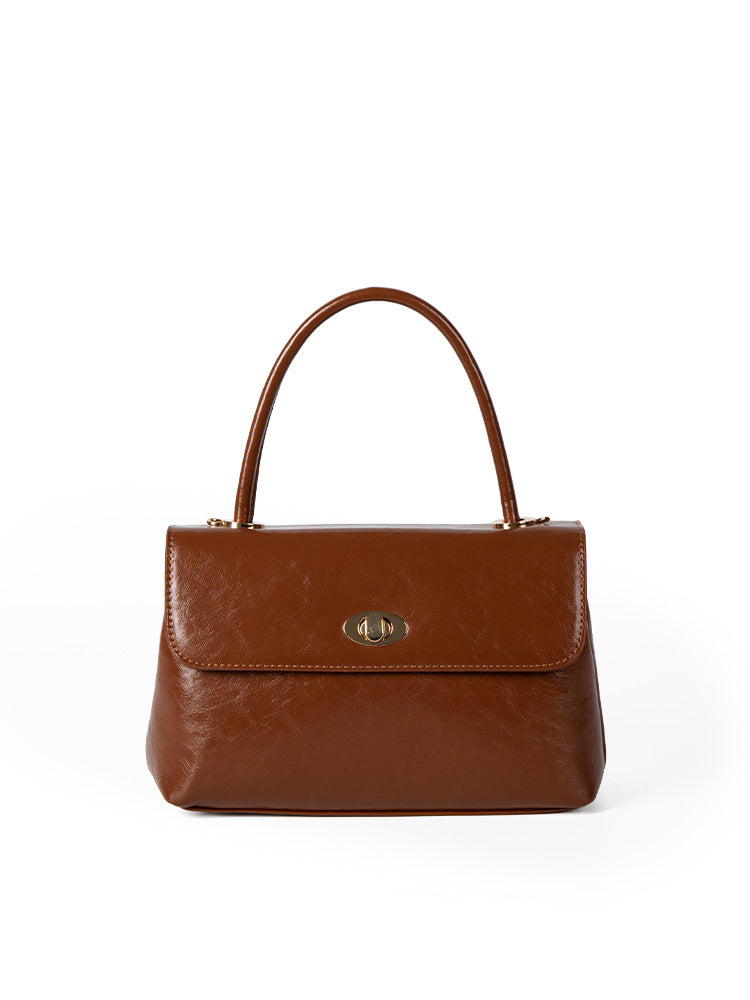 Women's Retro Minority Design Flip Single Fashion Handbags