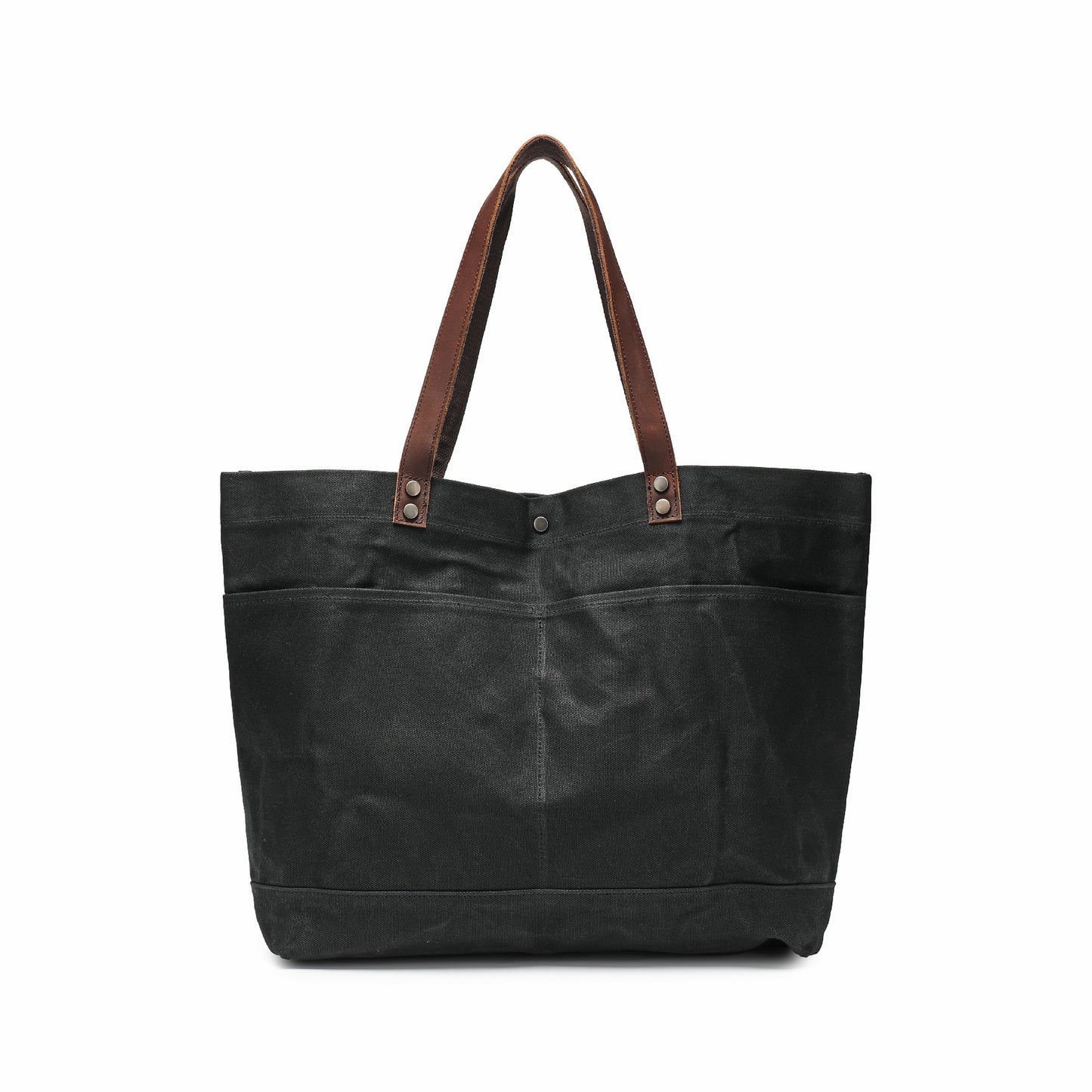 Women's & Men's & Large Capacity Waxed Canvas Commuter Waterproof Shoulder Bags