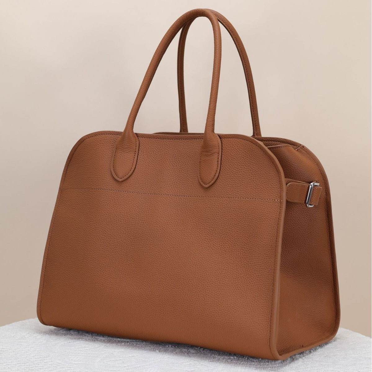 Women's Pattern Top Layer Cowhide Large Capacity Handbags