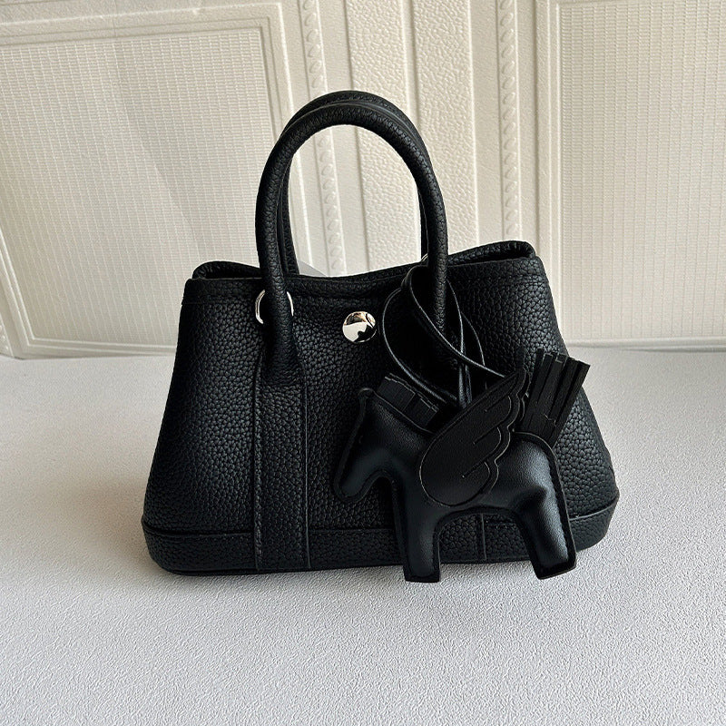 Women's Fashionable Canvas Panda Color Portable Mini Crossbody Bags