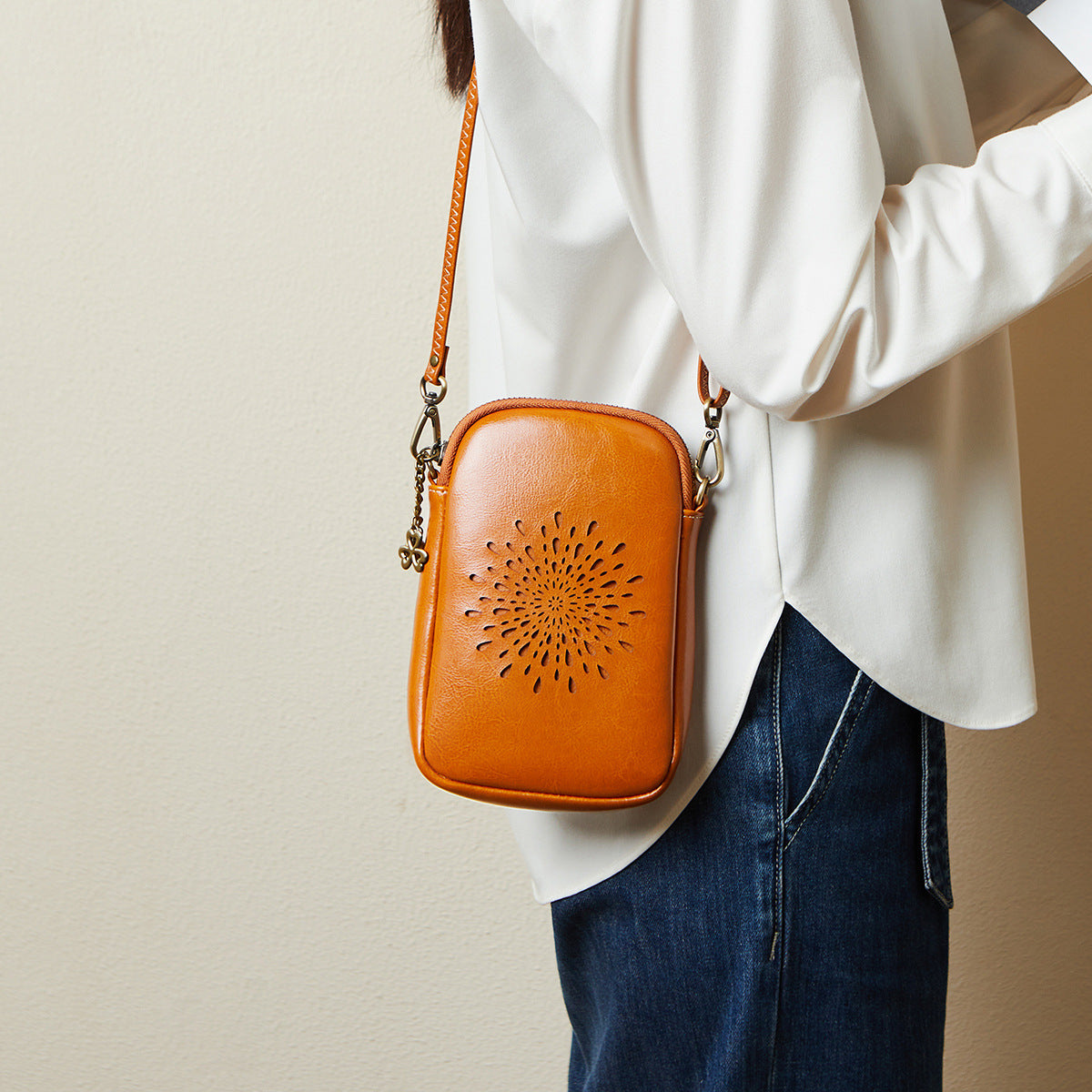 Women's Fashion Chain Light Luxury Underarm Genuine Shoulder Bags