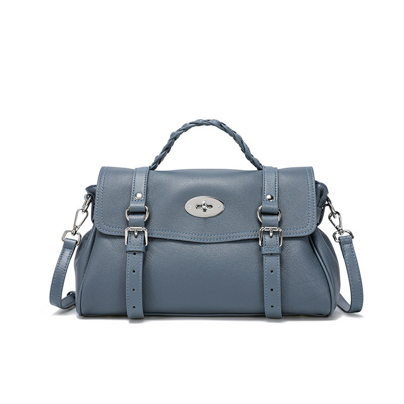 Women's Genuine Leather Advanced Natural Fall Pattern Crossbody Bags