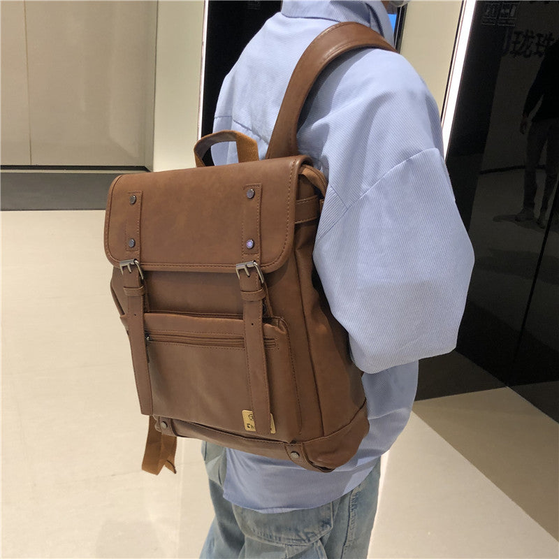 Men's Trend Leisure Campus Male Computer Backpacks