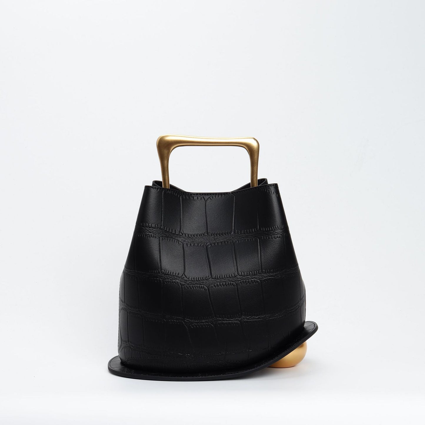 Women's Cowhide Leather Advanced Commuter Vegetable Basket Shoulder Bags
