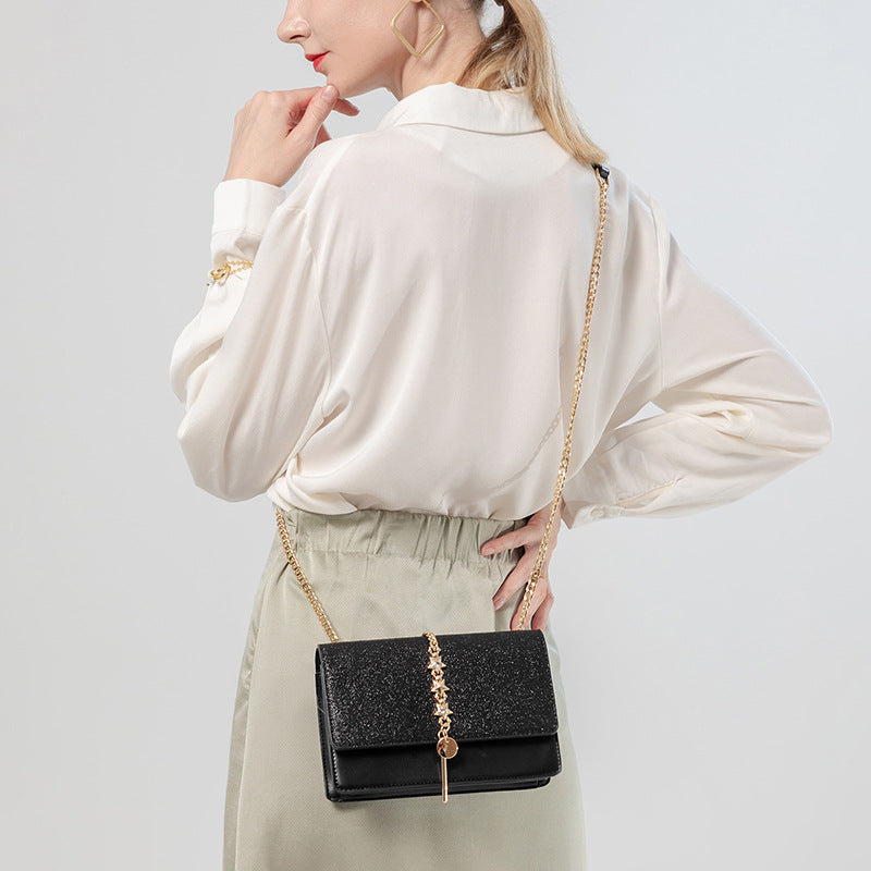 Women's Surrogate Shopping High-grade Starry Sequins Versatile Shoulder Bags