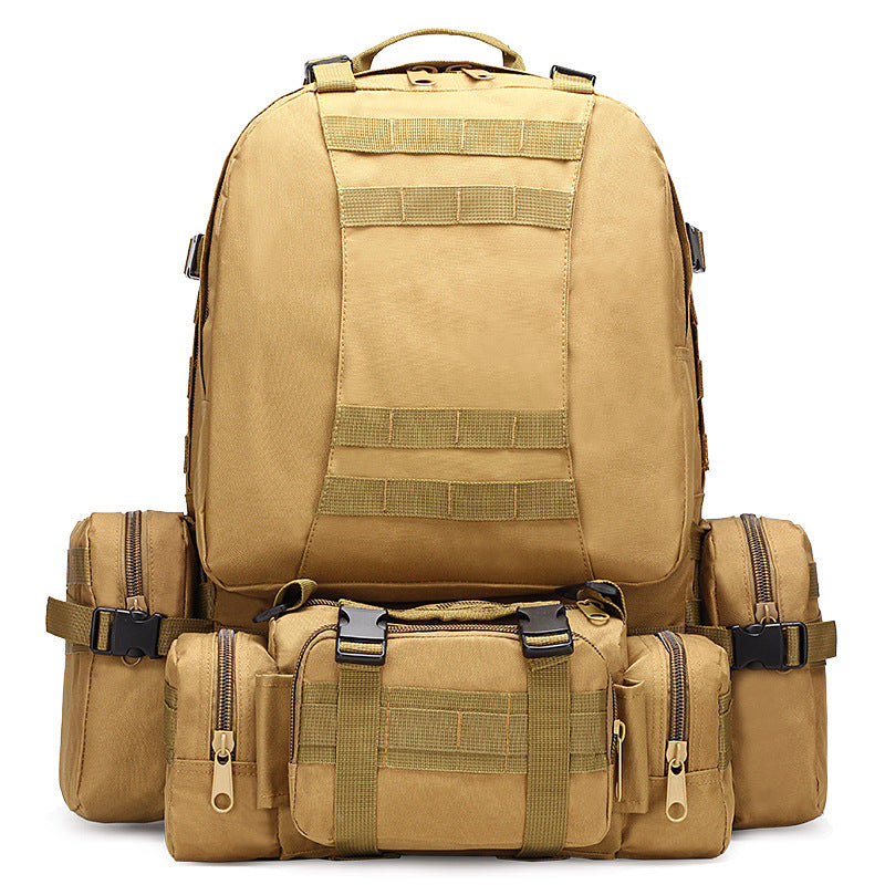 Women's & Men's & Camouflage Camping Large Capacity Combination Mountaineering Backpacks