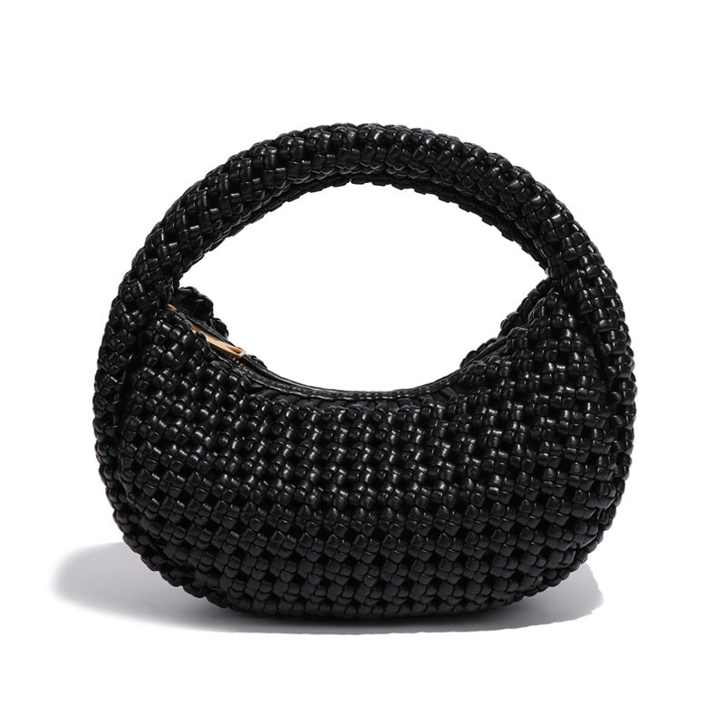 High Sense Hand-woven Fashion Trendy French Design Handbags