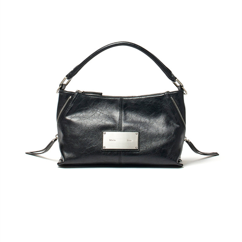 Niche Portable Dumpling Boston Lunch Box Crossbody Bags