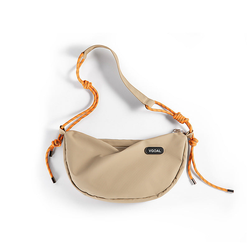 Women's & Men's & Figo Simple Lightweight Reflective Rope Crossbody Bags