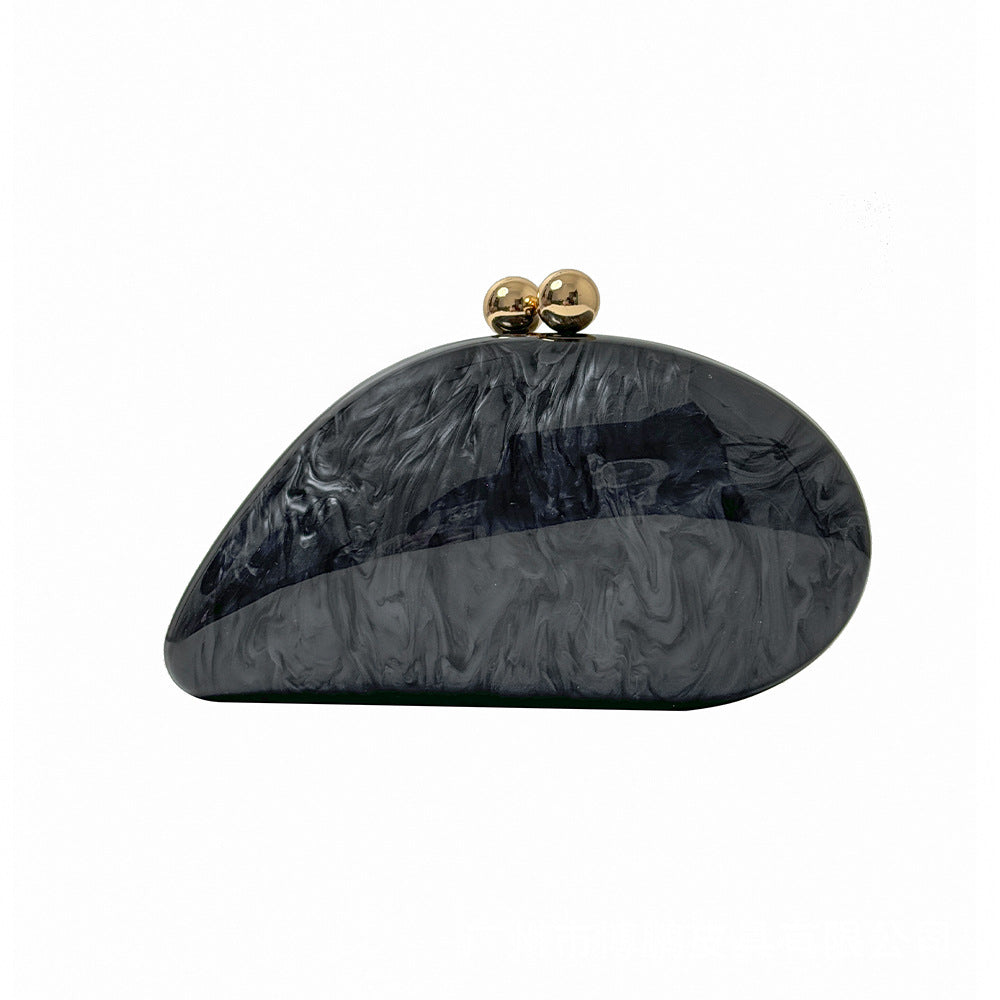 Women's Acrylic Wedding Banquet Clutch Chain Bags