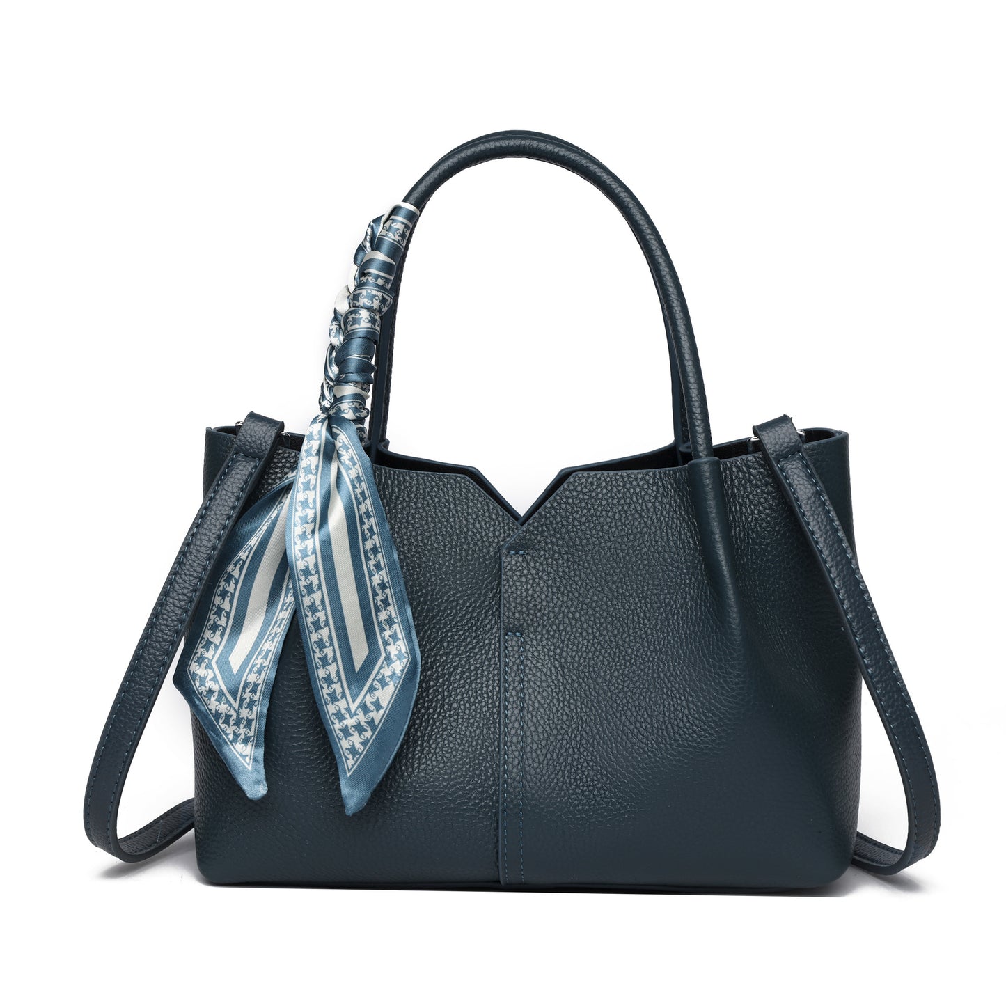 Women's Leather Design Elegant Large Capacity Handbags