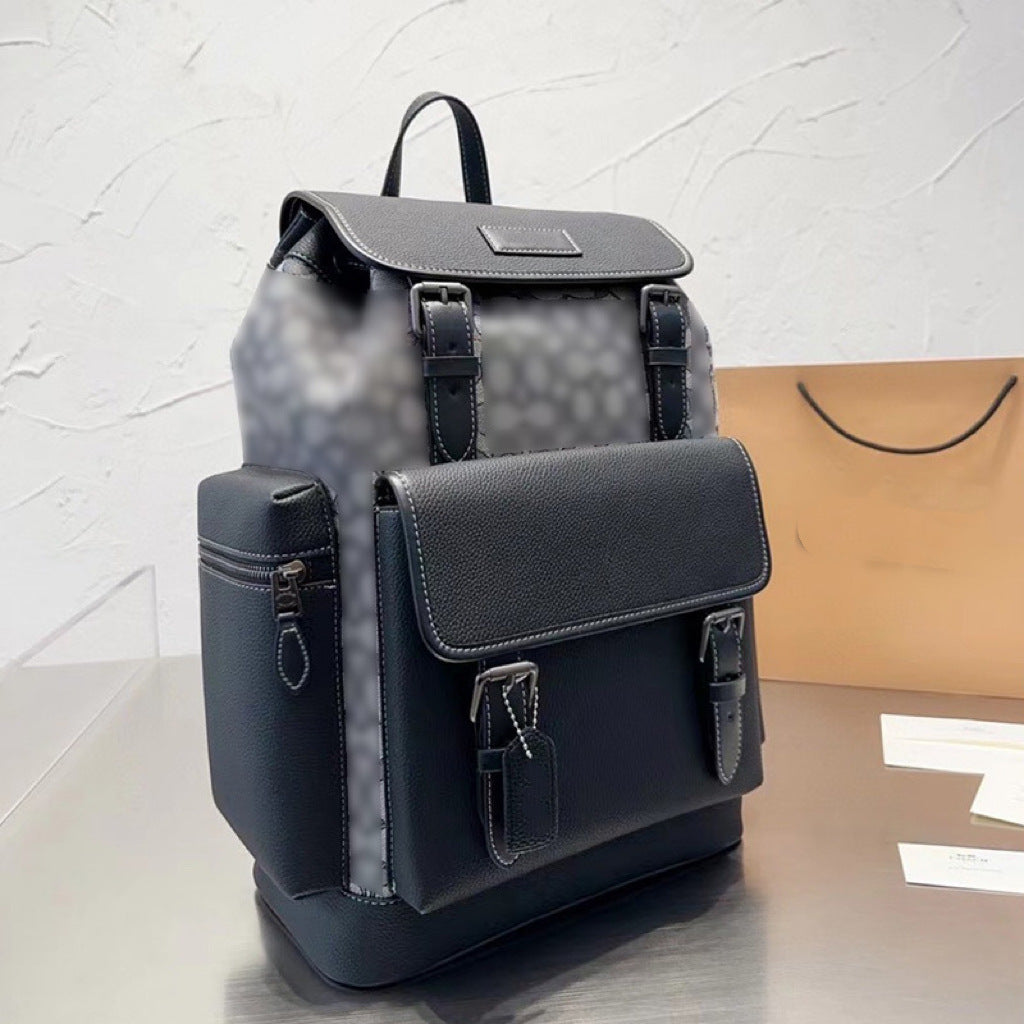 Solid Color Storage Double Joint Vertical Model In Shape Backpacks