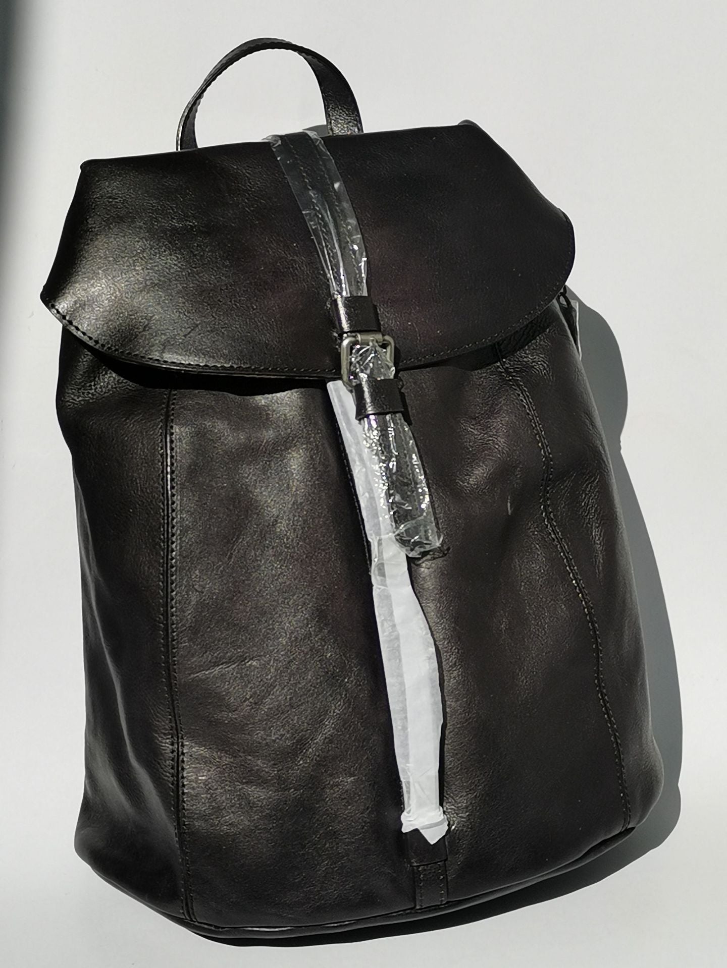 Women's & Men's & Genuine Leather Retro First Layer Backpacks