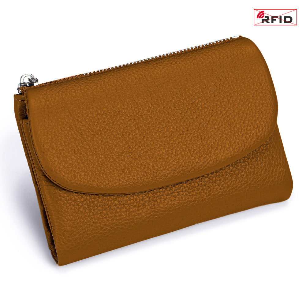 Women's Fashion Short Soft Textured Large Capacity Ladies Wallets