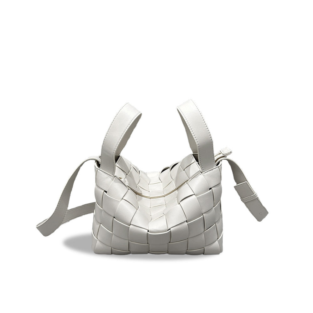 Women's Fashion Hand-woven Vegetable Basket Light Luxury Crossbody Bags