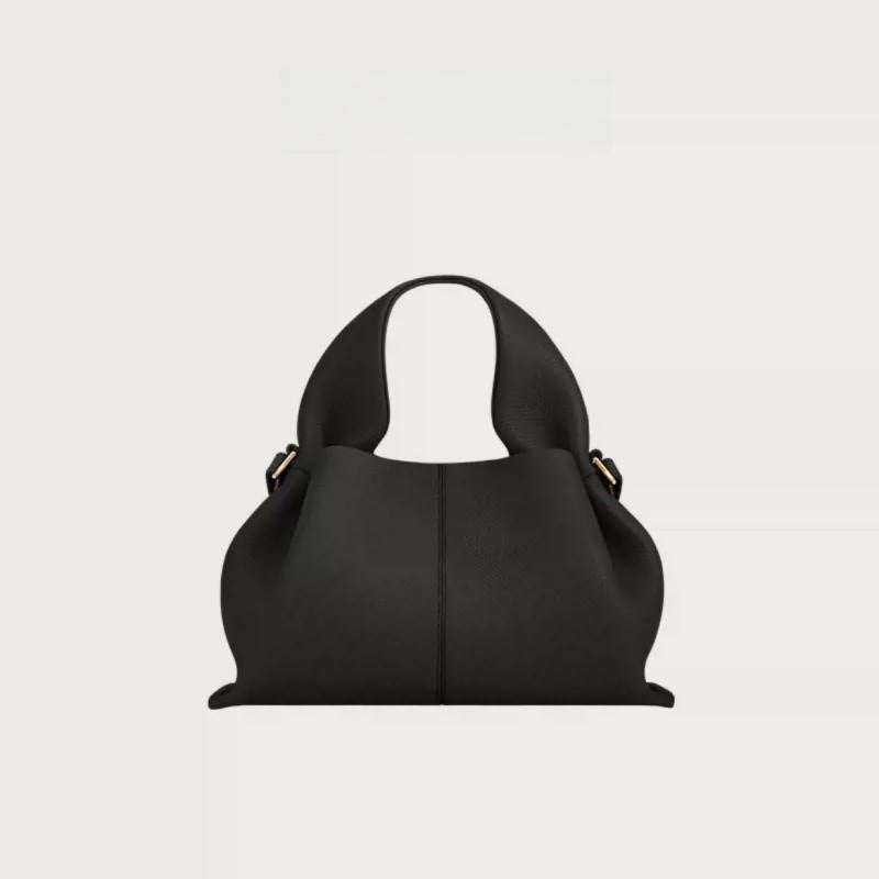 Women's Popular Lychee Pattern Cloud Fashion Handbags