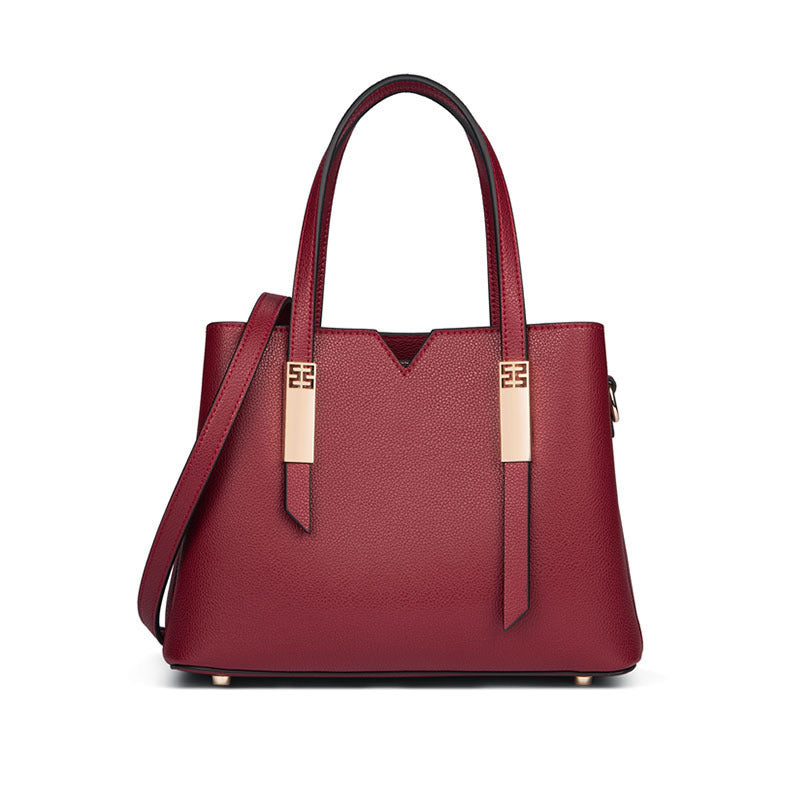 Women's Wedding Portable Vintage Leather Mom Shoulder Bags