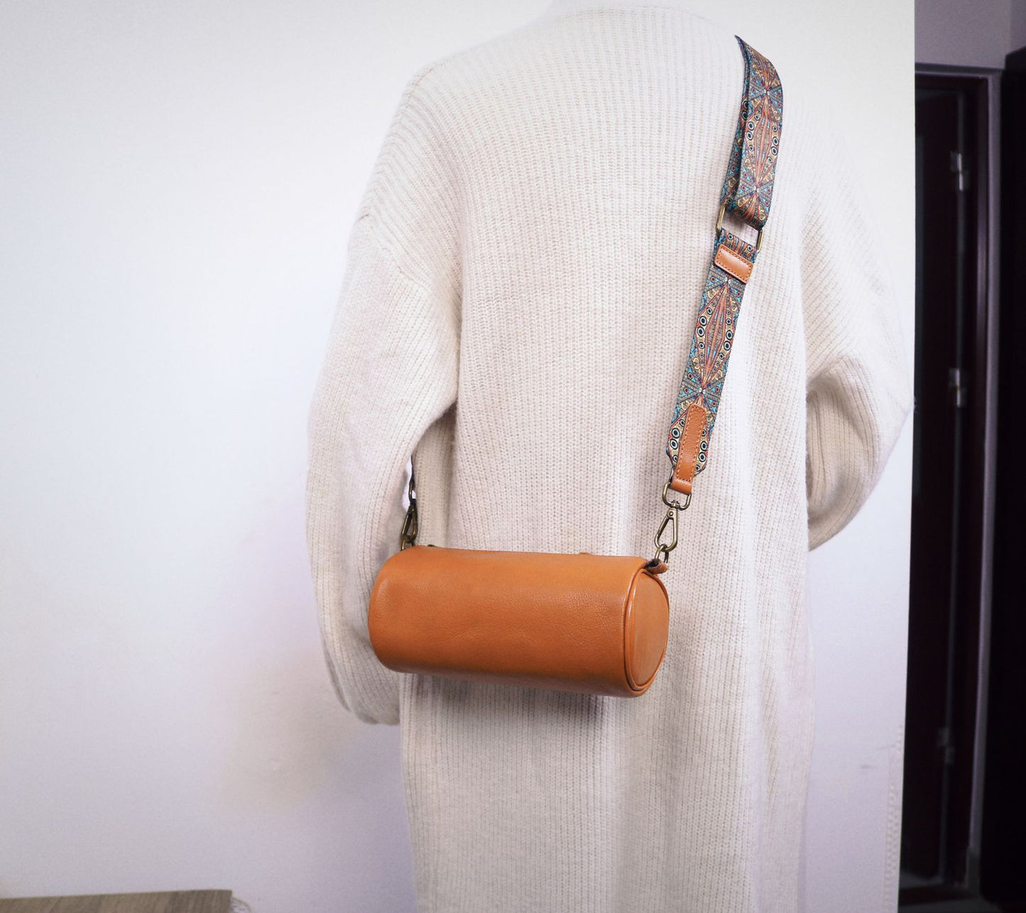 Retro Underarm Summer First Layer Cowhide Shoulder Bags