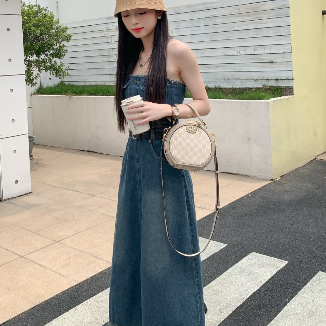 Women's Fashion Series Large Capacity Difference Saddle Shoulder Bags