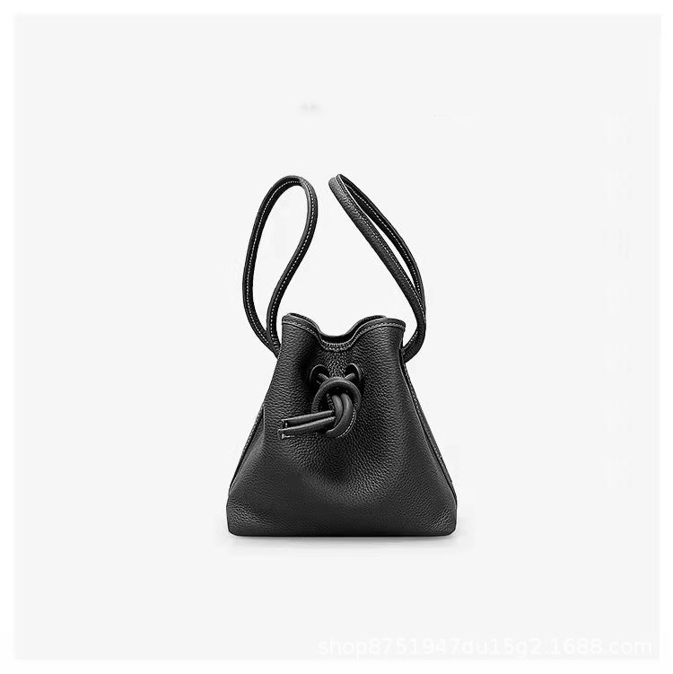 Women's Bends Hitches First Layer Cowhide Vegetable Shoulder Bags