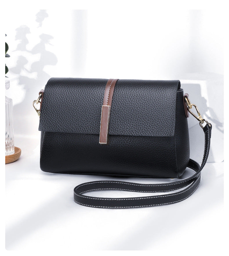 Women's Genuine Leather Fashion Mom Simple Practical Crossbody Bags