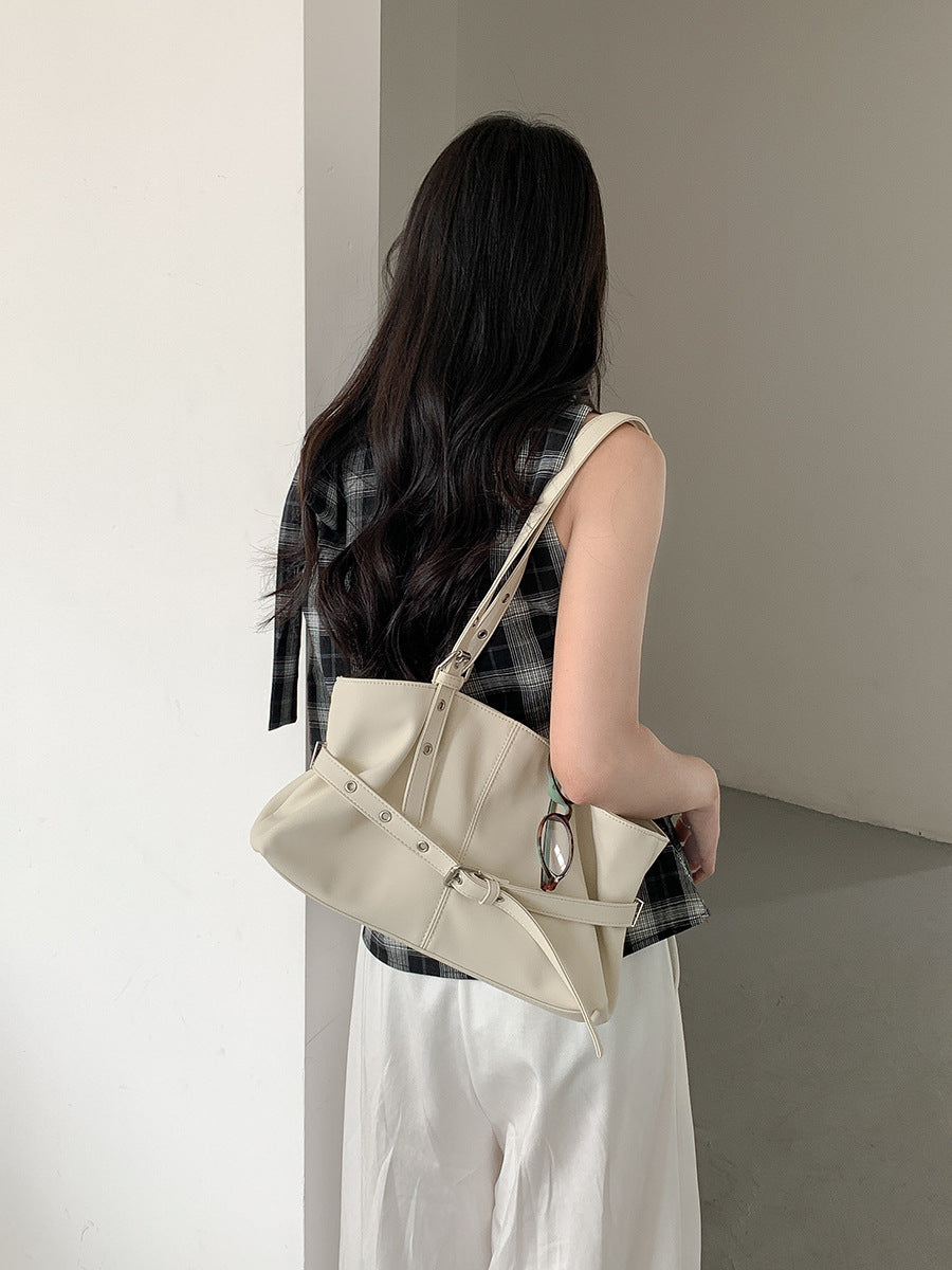 Women's Single Large Capacity Commuting Fashion Minimalist Shoulder Bags