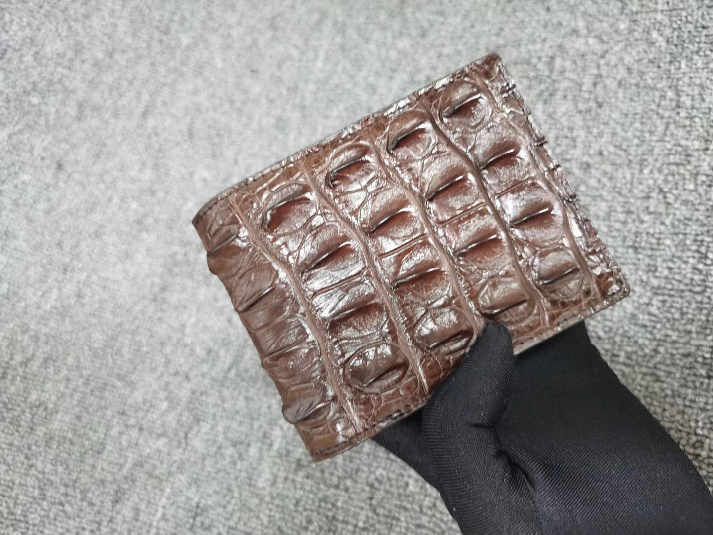 Men's Thailand Crocodile Leather Business Short Multiple Men's Wallets