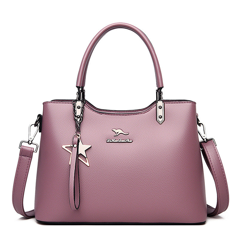 Women's Big Fashion Simple Trendy Large Capacity Shoulder Bags