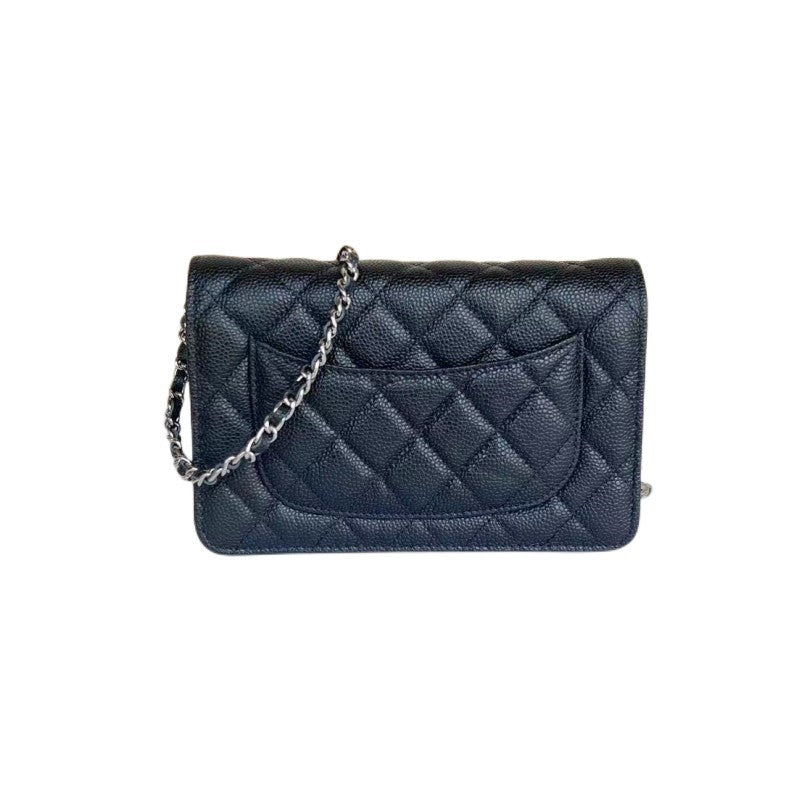 Women's Classic Style Chain Diamond Plaid Caviar Shoulder Bags