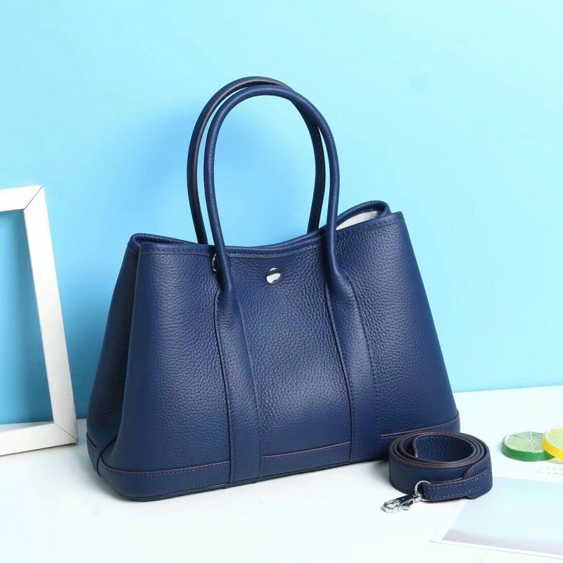 Women's Fashion Genuine Leather First Layer Cowhide Handbags