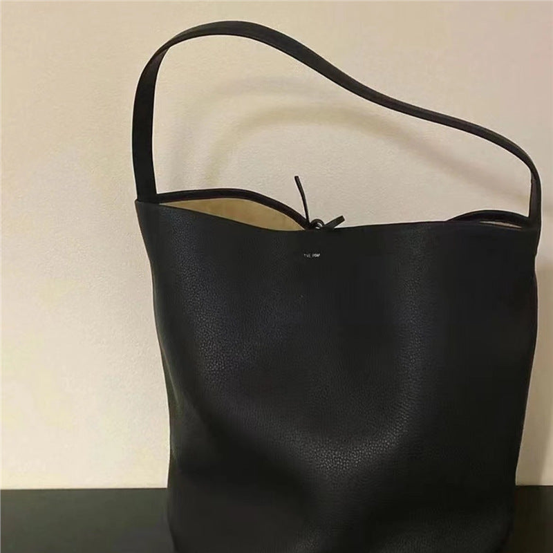 Women's Leather First Layer Cowhide Large Capacity Bags