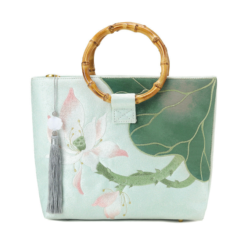 Style Cheongsam Banquet High Precision Embroidered Handbags
