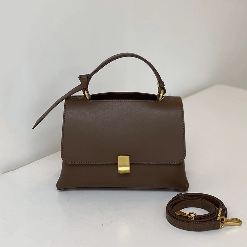 Women's Genuine Leather High-grade Minority Fashion Underarm Shoulder Bags