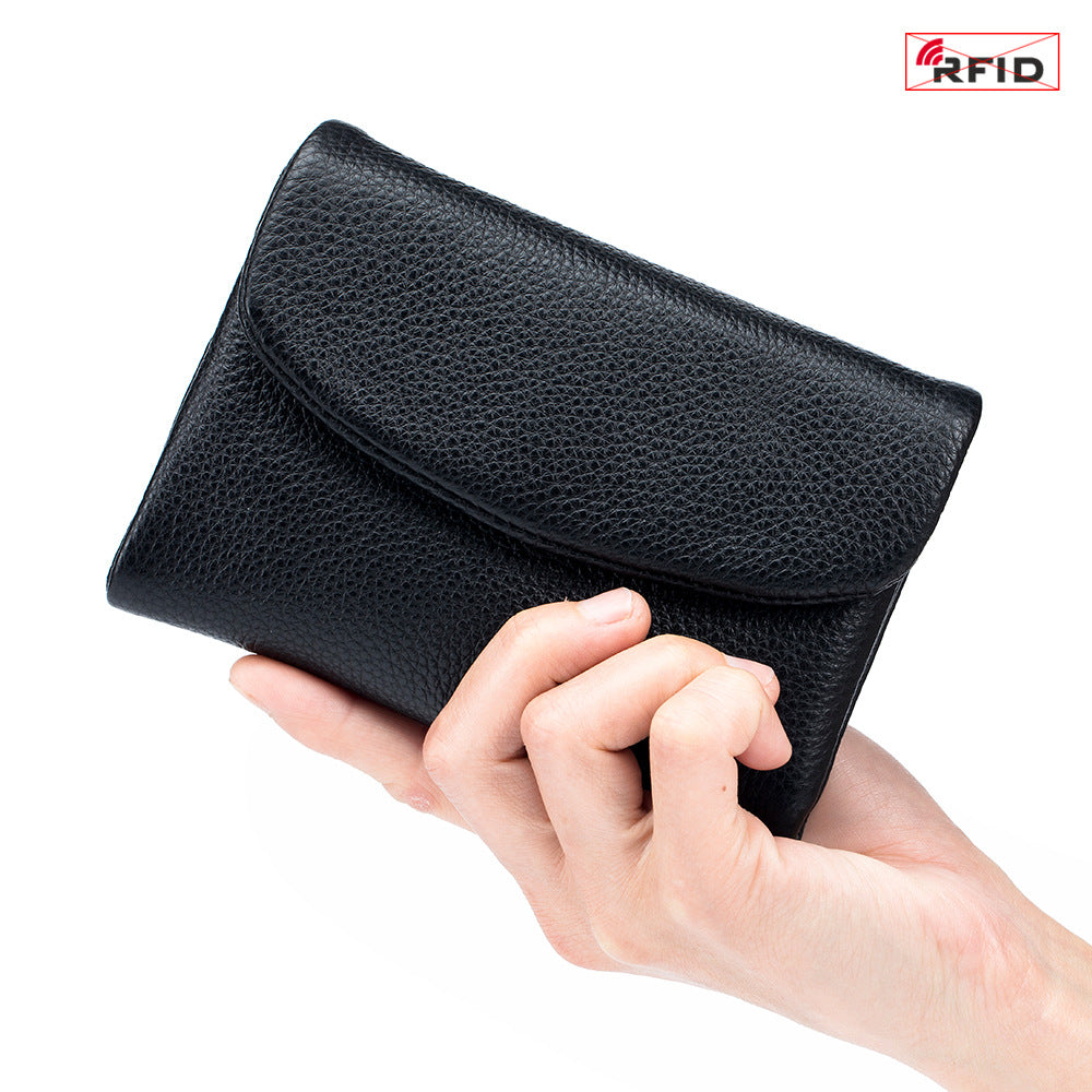 Women's Fashion Short Soft Textured Large Capacity Ladies Wallets