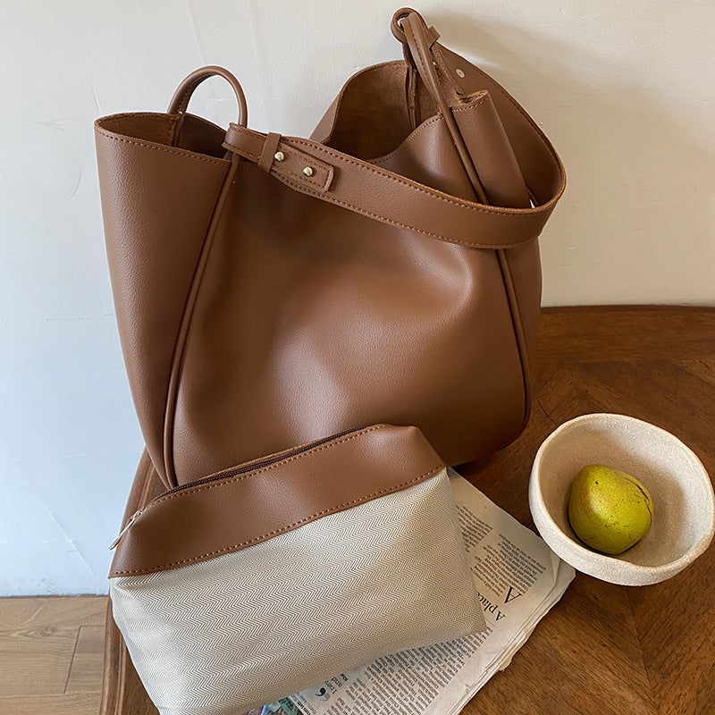 Women's Commuter Versatile Large Capacity High-grade Underarm Shoulder Bags