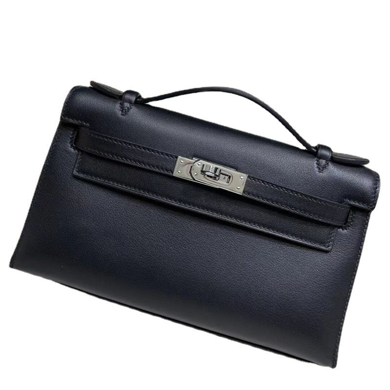 Women's Generation Kelly Bubble Green Genuine Leather Shoulder Bags