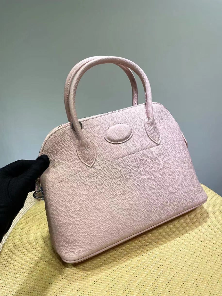 Women's Commuter Big Female Genuine Leather Fashion Tote Bags