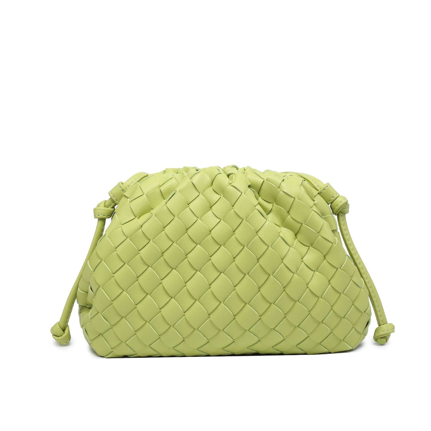 Women's Hand-woven Cloud Stylish Textured High Dumpling Crossbody Bags