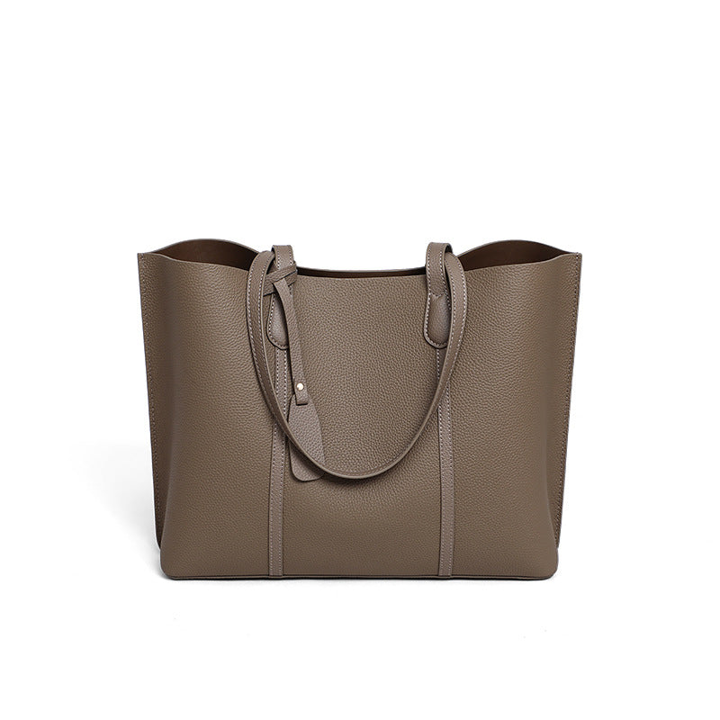 Women's Summer Big Genuine Leather Large Capacity Crossbody Bags