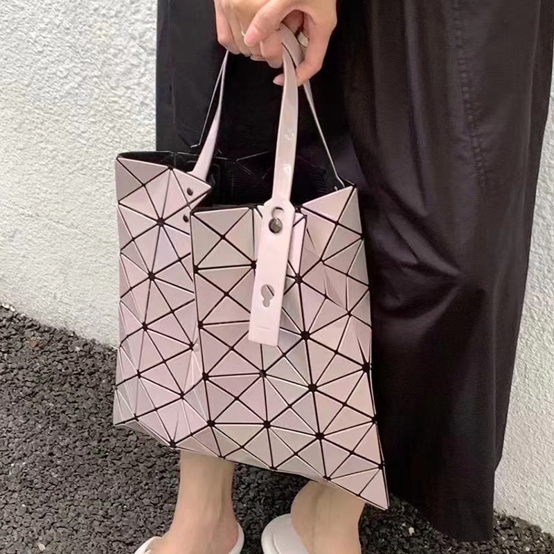 Women's Underarm Commuter Large Capacity Geometric Diamond Shoulder Bags