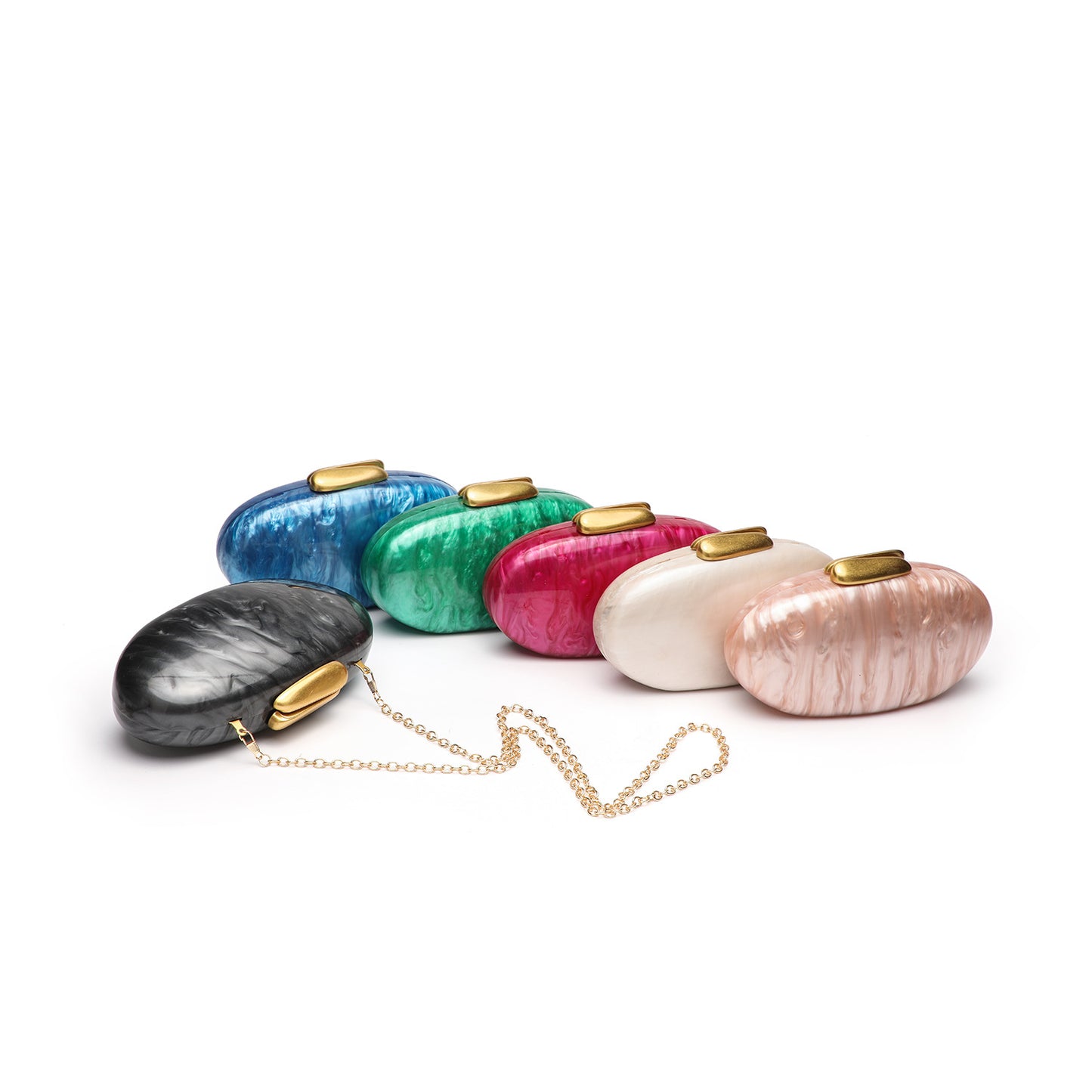 Women's Fashionable Pearl Shell High Sense Dinner Evening Bags