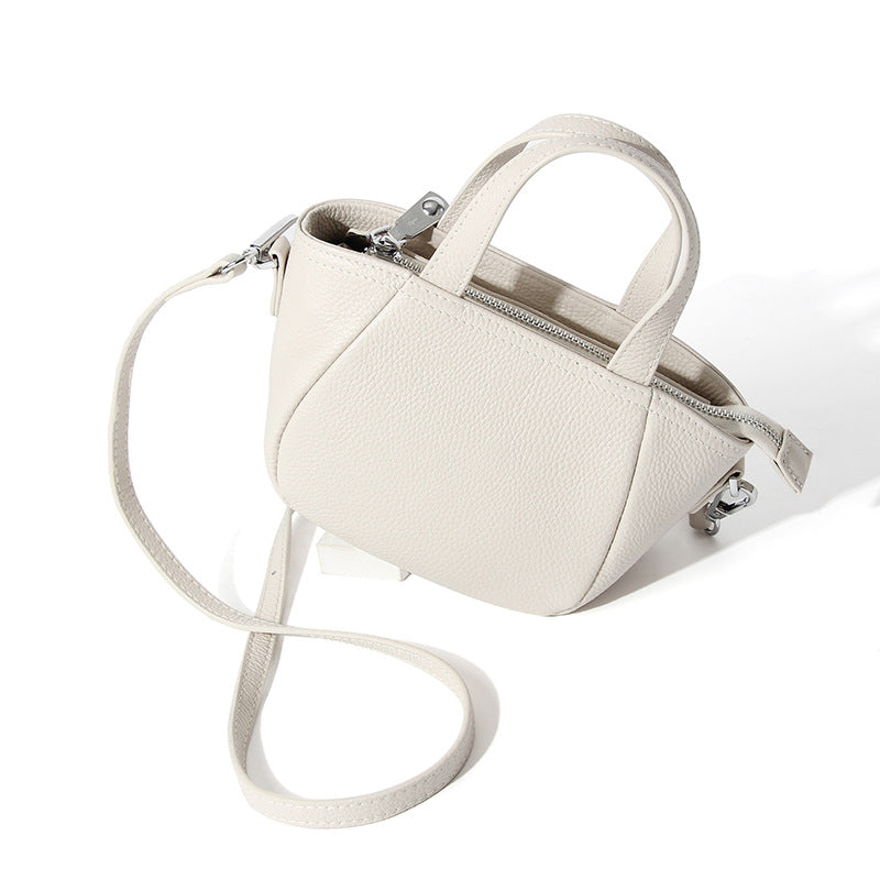 Women's Cowhide Fashion Genuine Leather High Sense Crossbody Bags