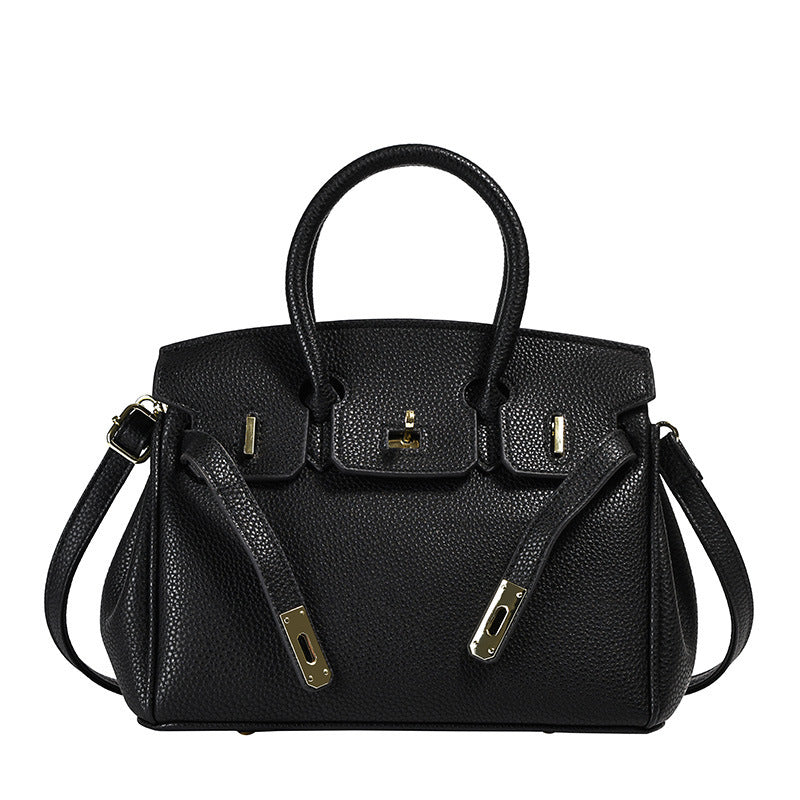 Women's High Quality Silk Scarf Lychee Pattern Handbags