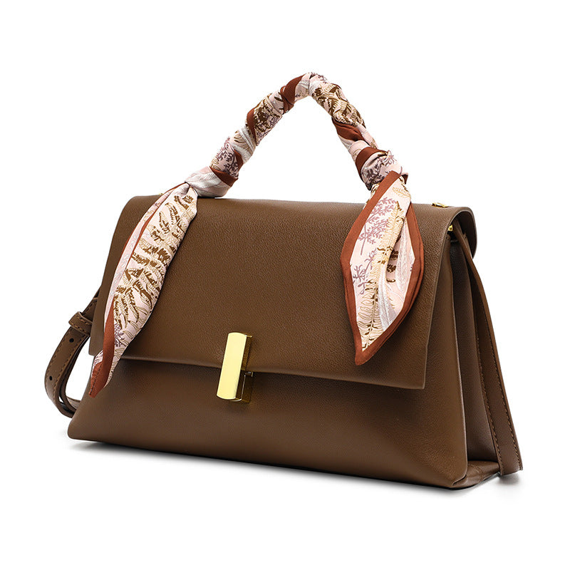 Women's Western Style Silk Scarf Easy To Match Crossbody Bags