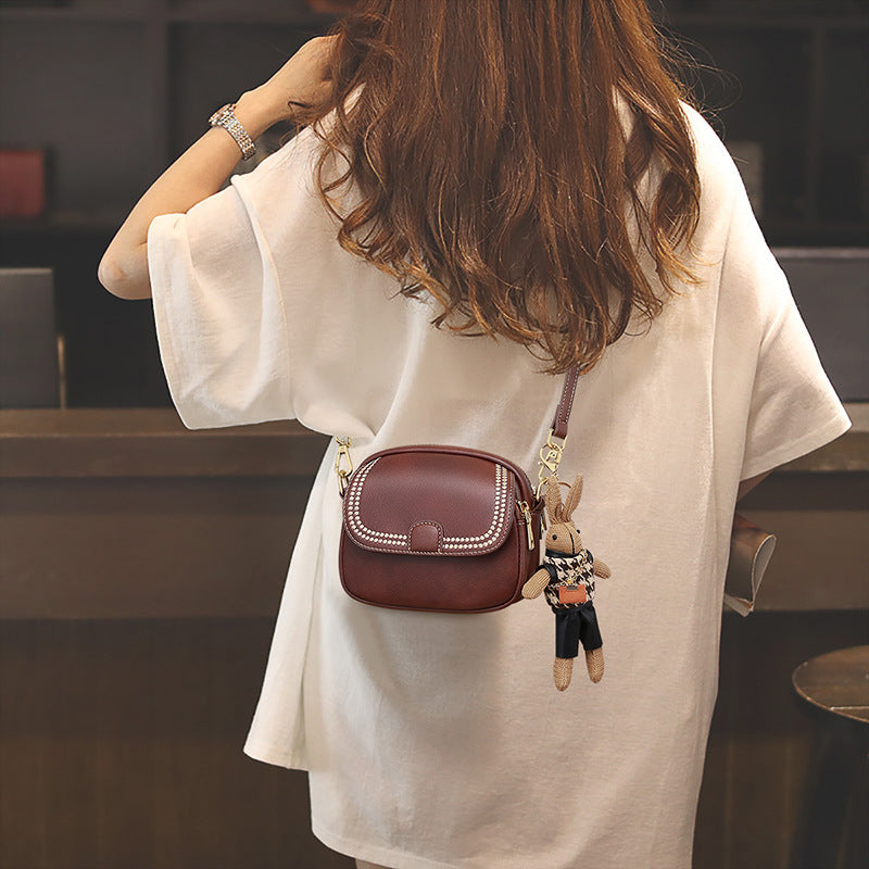 Women's Genuine Leather High-grade Light Luxury Underarm Crossbody Bags