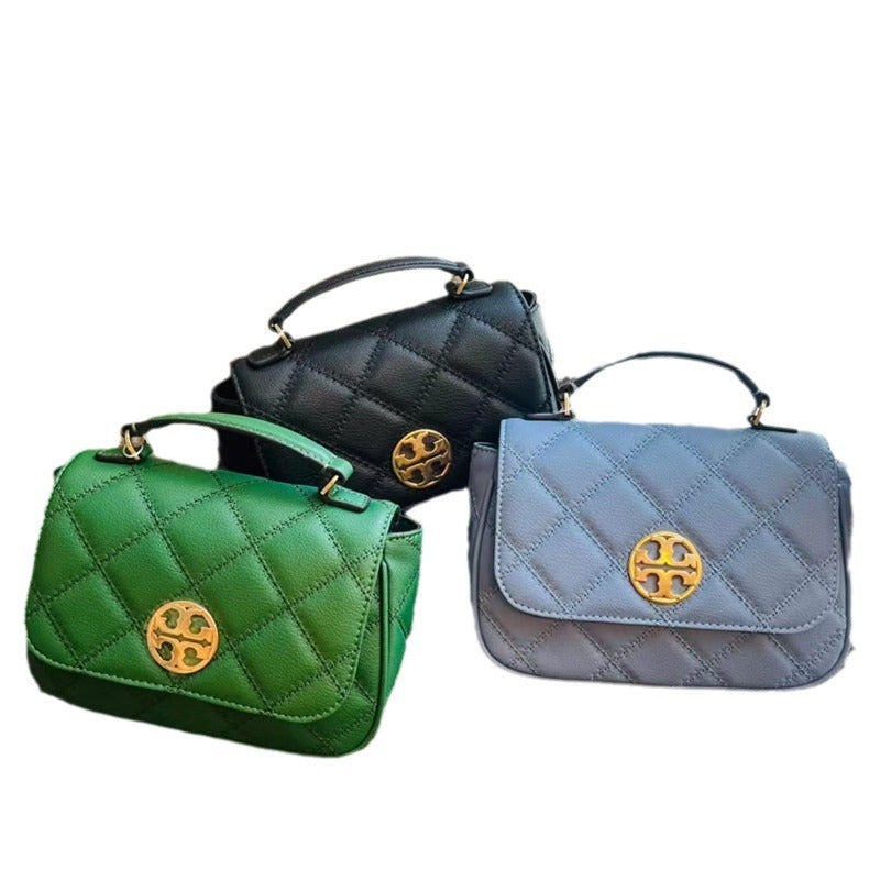 Women's Fat Flap Goat Skin Classic Style Bags